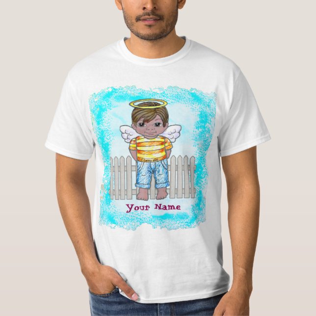 Brown Boy Angel T - Shirt (Vorderseite)