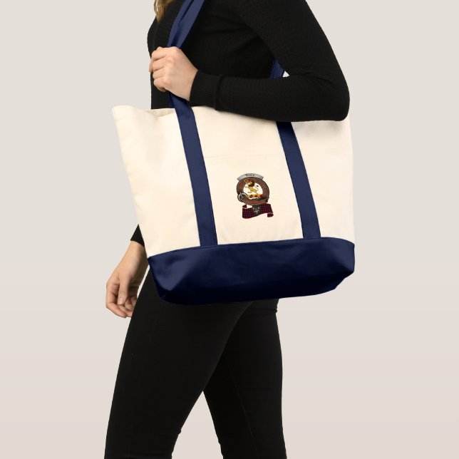 Brown/Broun Clan Abzeichen Impulse Tasche (Vorderseite (Produkt))