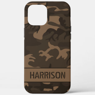 Brown Camouflage Monogram Case-Mate iPhone Hülle