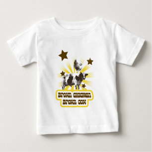 Brown Chicken Brown Kuh 2 Baby T-shirt
