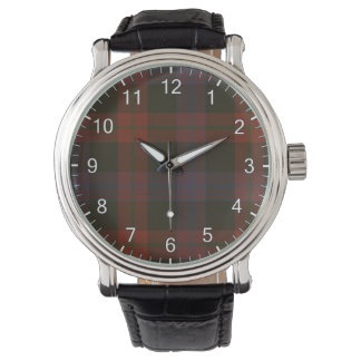 Brown Clan Tartan Armbanduhr