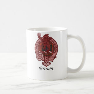 Brown-Clan-Wappen Kaffeetasse