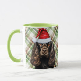 Brown Cocker Spaniel Feiertag Weihnachten Weihnach Tasse