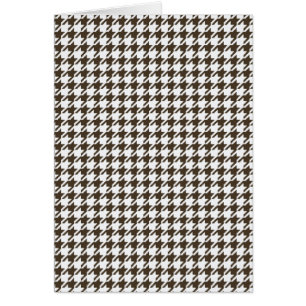 Brown Combination Hahnentrittmuster von Shirley Ta