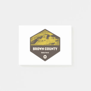 Brown County State Park Indiana Post-it Klebezettel
