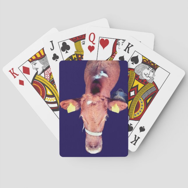 Brown cow spielkarten (Rückseite)