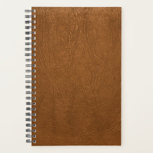 Brown Cowhide Leder Textur aussehen Planer