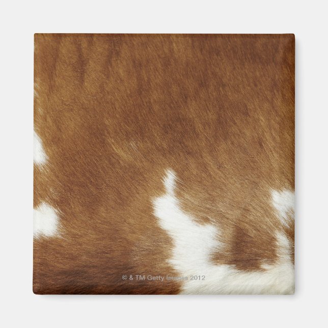 Brown Cowhide Print Magnet (Vorne)