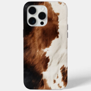 Brown Cream Black Südwest Cowhide Case-Mate iPhone Hülle