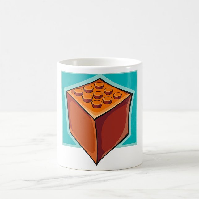 Brown Cube Kaffeetasse (Von Creator hochgeladen)