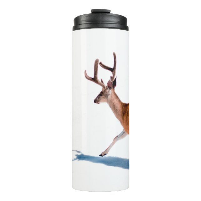 BROWN DEIN AUF WEISSEN HINTERGRUND THERMOSBECHER (Vorderseite)