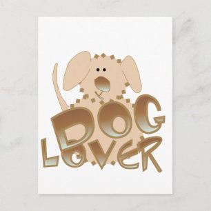 Brown Dog Lover Tshirts und Geschenke Postkarte