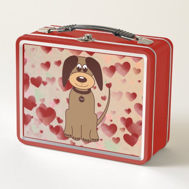 Brown Dog Lunch Box (Vorderseite)