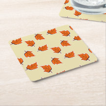 Brown dry leaves pattern