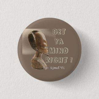 Brown erhalten Ya Verstand rechten Knopf Button