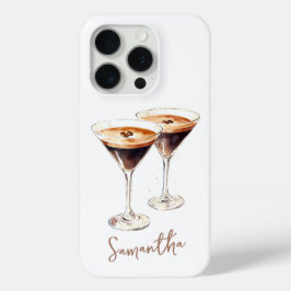 Brown Espresso Martini Coffee Cocktail Individuell Case-Mate iPhone Hülle