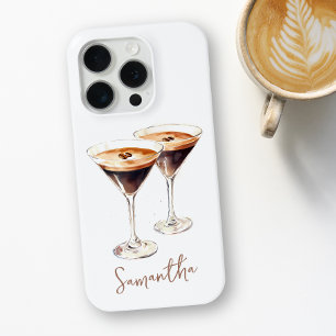 Brown Espresso Martini Coffee Cocktail Individuell Case-Mate iPhone Hülle