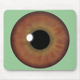 Brown Eye Iris Custom Cool Mouse Pad Mousepad