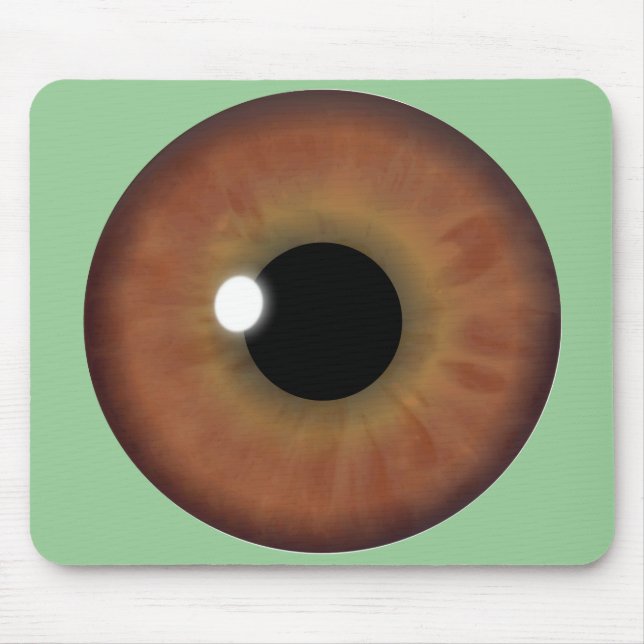 Brown Eye Iris Custom Cool Mouse Pad Mousepad (Vorne)