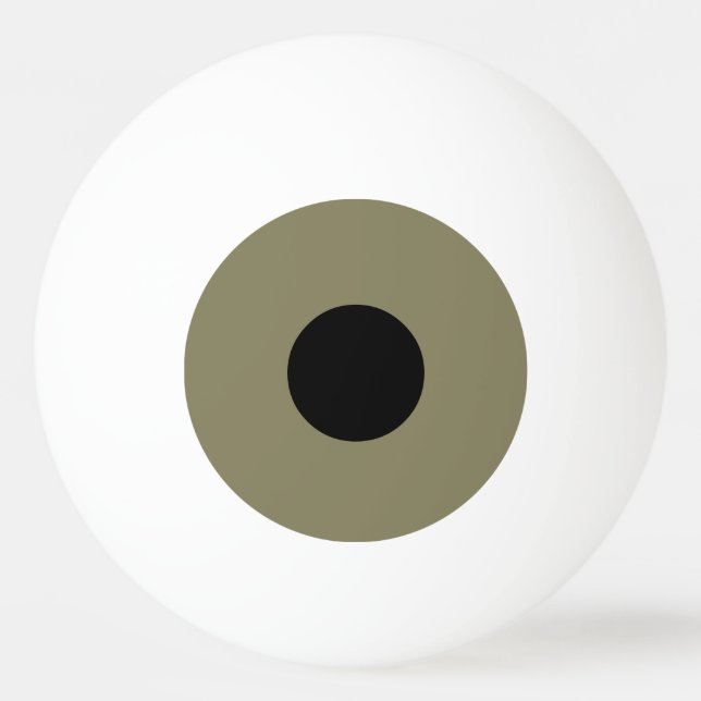 Brown Eye Tischtennisball (Vorderseite)