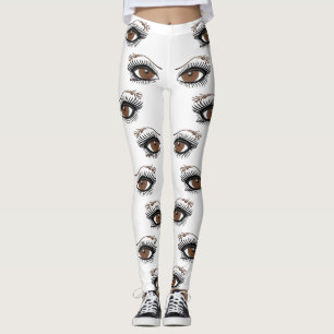 Brown Eyes Leggings