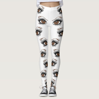 Brown Eyes Leggings