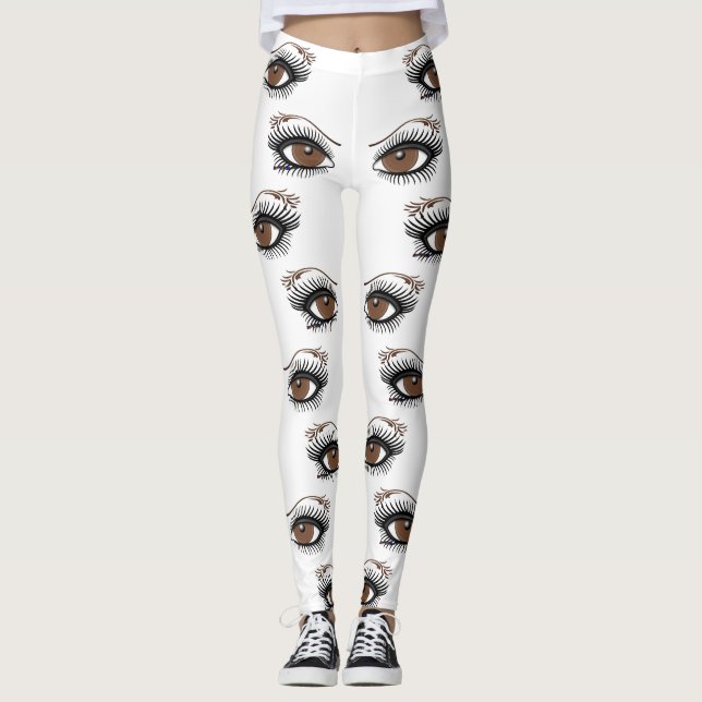 Brown Eyes Leggings (Vorderseite)