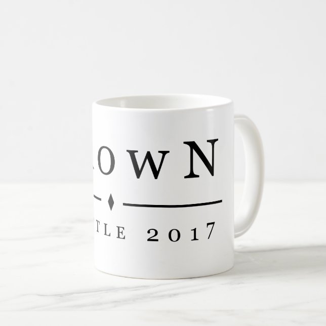 Brown-Familien-Wiedersehen 2017 Kaffeetasse (VorderseiteRechts)