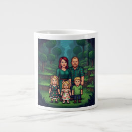 Brown Family Coffee Mug  Jumbo-Tasse