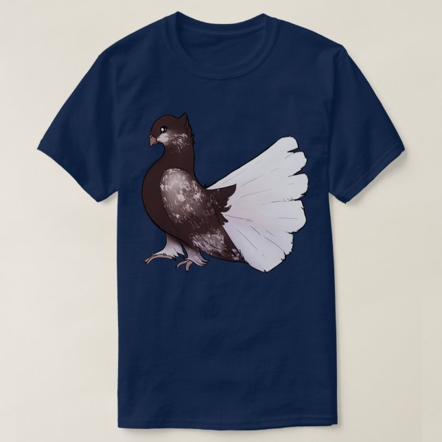 Brown Fantail 2 T-Shirt (Design vorne)