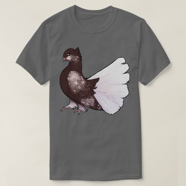 Brown Fantail T-Shirt (Design vorne)