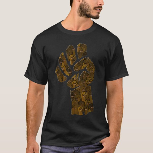 Brown-Faust T-Shirt (Vorderseite)