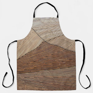 Brown field schürze