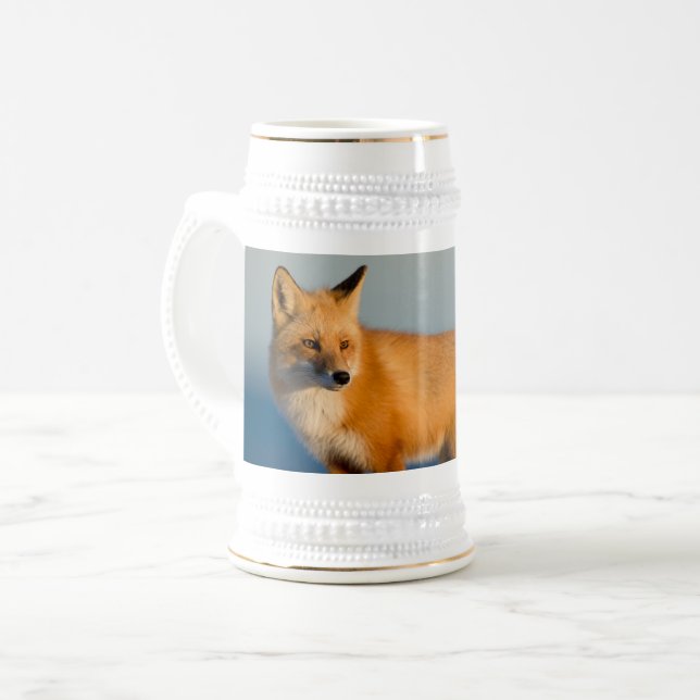 Brown Fox Bierglas (Vorderseite Links)