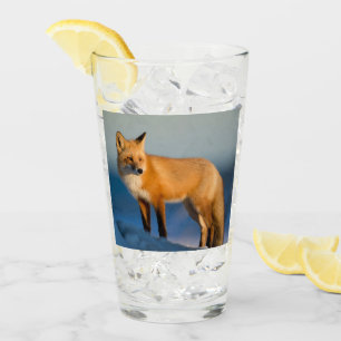 Brown Fox Glas