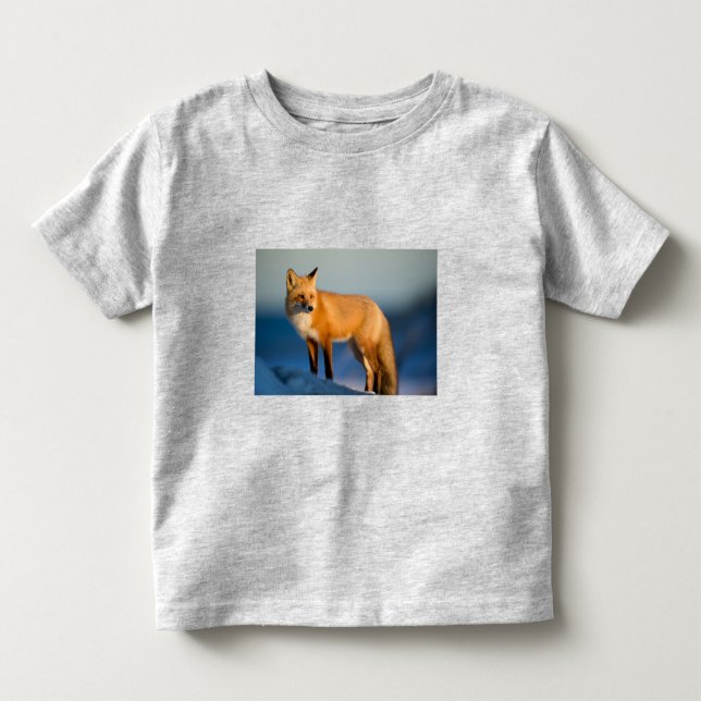 Brown Fox Kleinkind T - Shirt (Vorderseite)