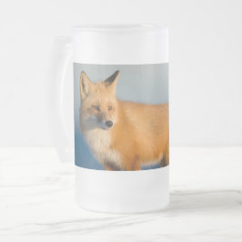 Brown Fox Mattglas Bierglas