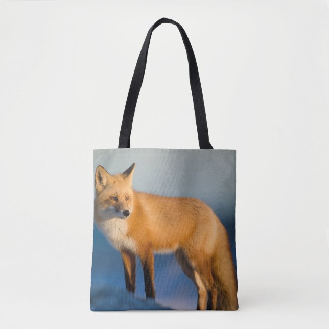 Brown Fox Tote Bag (Vorderseite)