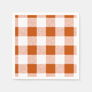 Brown Gingham Karo Serviette