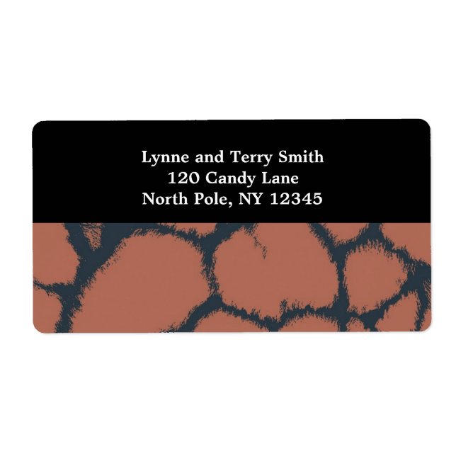 Brown Giraffe Fur Pattern (Vorne)