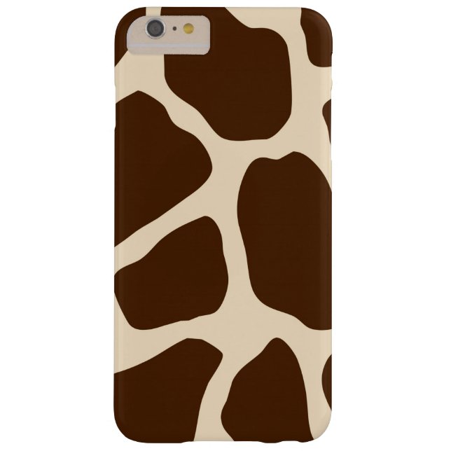 Brown-Giraffen-Druck Case-Mate iPhone Hülle (Rückseite)