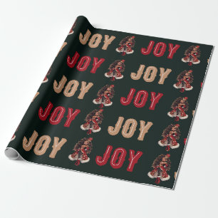 Brown Girl Nutcracker Wrapping Paper Geschenkpapier