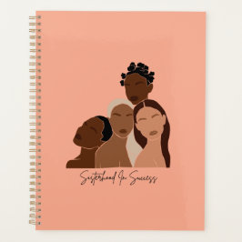 Brown Girls Spiral Book Planer