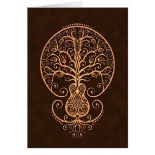 Brown-Gitarren-Baum des Lebens