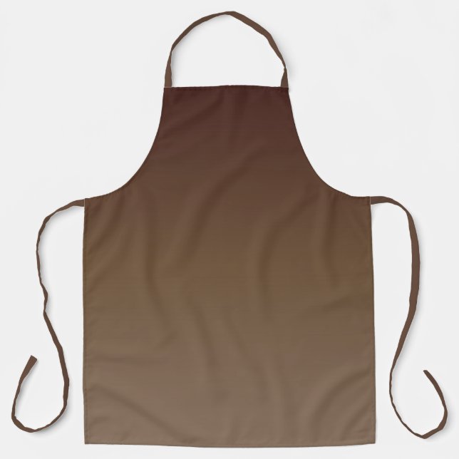 Brown Gradient Schürze (Vorderseite)