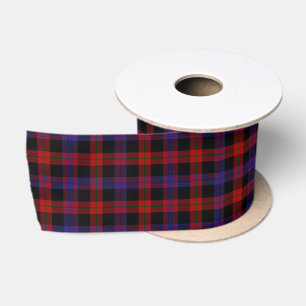 Brown Grady Tartan Satinband