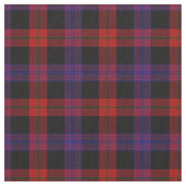 Brown Grady Tartan Stoff (Nahaufnahme)