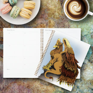 Brown Griffin Fantasy Planer