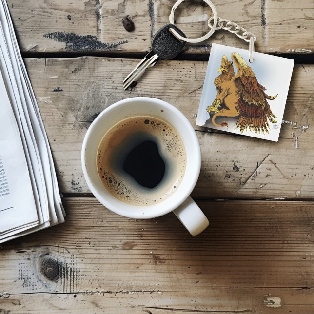 Brown Griffin Fantasy Schlüsselanhänger (Von Creator hochgeladen)