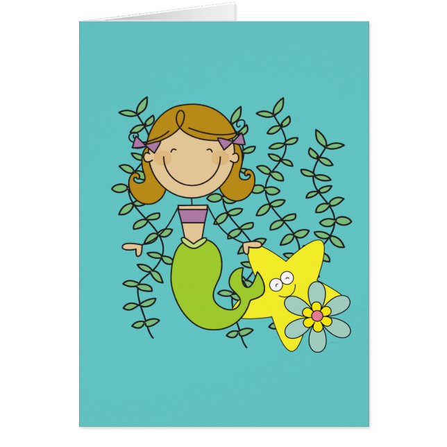 Brown Haired Mermaid (Vorne)